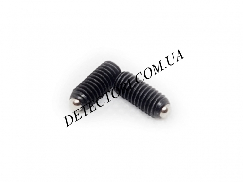 Упор пружинный шариковый с резьбой М5x12 фото 1