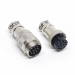 Разъем mini XLR GX16-10 16 мм соединительный на 10 контактов фото 1