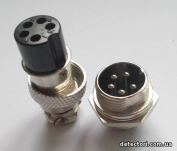 Разъем mini XLR 5pin ОПТОМ 10ШТ