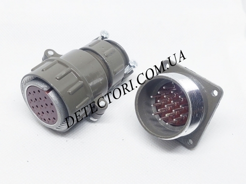 Контактный силовой разъем P32K19Q-19PIN на 19 контактов фото 1 Контактный силовой разъем P32K19Q-19PIN на 19 контактов фото 1