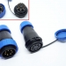 Разъем S-LD-28-7P герметичный силовой на 7 контактов 25 А IP-68 фото 1