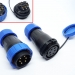 Разъем S-LD-28-6P герметичный силовой на 6 контактов 25 А IP-68 фото 1