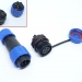Разъем LD-16-4P герметичный силовой на 4 контакта 5 А IP-68 фото 1