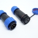 Разъем S-LD-20-2P герметичный силовой на 2 контакта 25 А IP-68 фото 4