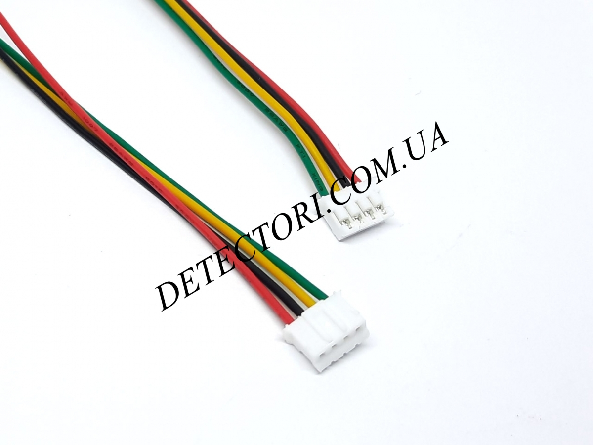 Роз'єм мама JST PH2.0 4PIN на 4 контакти з дротом 30 см купити в