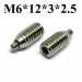 Винтовой плунжер с кнопкой M6x12x3x2.5 из нержавеющей стали фото 5