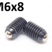 Гвинтовий плунжер кульковий M6x8 з різьбленням фото 6