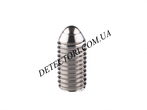 Винтовой плунжер шариковый M5x16 из нержавеющей стали фото 1