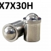 Плунжер шариковый YJT12001-6X7X30H из нержавеющей стали фото 4