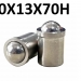 Плунжер шариковый YJT12001-10X13X70H из нержавеющей стали фото 4