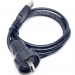 Герметичний USB роз'єм штекер+штекер з дротом 1 м фото 2