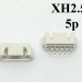 Роз'єм тато XH2.54 5P SMD на 5 контактів для горизонтального монтажу фото 7 Роз'єм тато XH2.54 5P SMD на 5 контактів для горизонтального монтажу фото 7