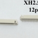 Роз'єм тато XH2.54 12P SMD на 12 контактів для горизонтального монтажу фото 2 Роз'єм тато XH2.54 12P SMD на 12 контактів для горизонтального монтажу фото 2