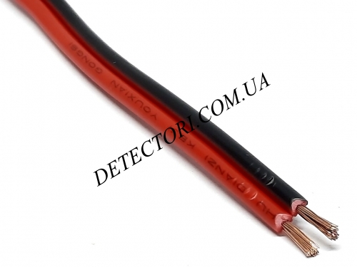 Силовой кабель RVB 2 x 17AWG медный гибкий ПВХ 2 жилы в соответствии со стандартом фото 1