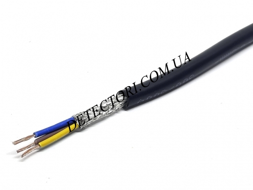 Екранований кабель RVVP 3 x 20AWG мідний сигнальний ПВХ 3 жили фото 1