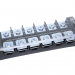 Клеммная колодка в корпусе TB4506 45А 6P с крышкой на 6 контактов латунь фото 2