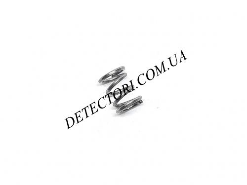 Пружина сжатия 0.5х4х5 мм из нержавеющей стали фото 1