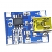 Контролер зарядки TP4056 з роз'ємом mini USB фото 2