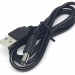 Кабель питания USB-DC5.5x2.1 мм 1м фото 2