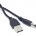 Кабель питания USB-DC5.5x2.1 мм 1м фото 4