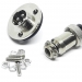 Разъем mini XLR GX16-4 16 мм на 4 контакта с фланцем фото 2 Разъем mini XLR GX16-4 16 мм на 4 контакта с фланцем фото 2