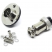 Разъем mini XLR GX16-6 16 мм на 6 контактов с фланцем фото 3