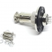 Разъем mini XLR GX16-7 16 мм на 7 контактов с фланцем фото 8