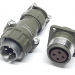 Контактный силовой разъем P20J6Q-4PIN на 4 контакта фото 1