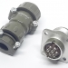 Контактный силовой разъем P20J11Q-7PIN на 7 контактов фото 3