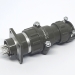 Контактный силовой разъем P20J11Q-7PIN на 7 контактов фото 6