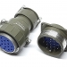 Контактный силовой разъем P40K8Q-16PIN на 16 контактов фото 1