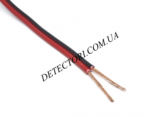 Силовой кабель RVB 2 x 14AWG медный гибкий ПВХ 2 жилы в соответствии со стандартом фото 1