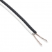 Силовой кабель RVB Ч-Б 2 x 22AWG медный гибкий ПВХ 2 жилы фото 1