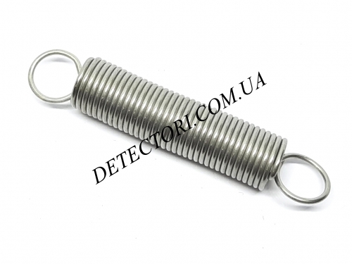 Пружина розтягнення 0.8x8x45 мм з нержавіючої сталі фото 1 Пружина розтягнення 0.8x8x45 мм з нержавіючої сталі фото 1