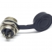 Разъем mini XLR GX16-3 16 мм на 3 контакта с влагозащитной крышкой фото 7