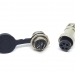 Роз’єм mini XLR GX16-5 16 мм на 5 контактів з вологозахисною кришкою фото 2