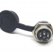 Разъем mini XLR GX16-6 16 мм на 6 контактов с влагозащитной крышкой фото 7