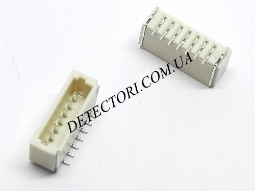 Роз'єм SH1.0 7P SMD на 7 контактів для вертикального монтажу фото 1