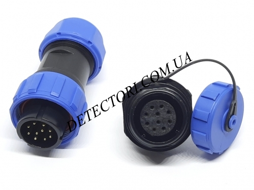 Разъем EKYK SP-17-10P герметичный на 10 контактов IP-68 фото 1