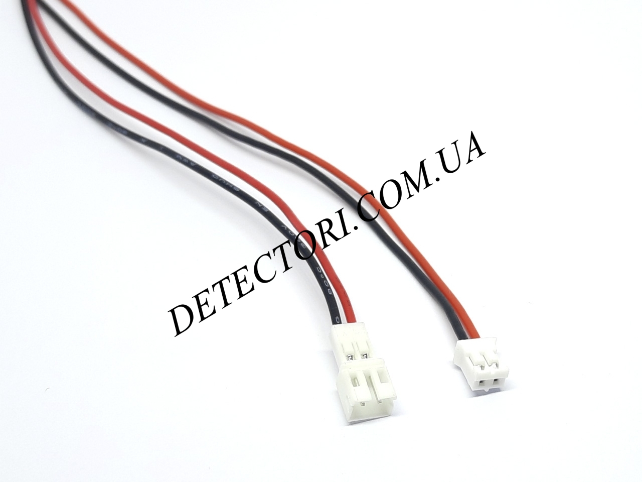 Разъем стыковочный JST PH2.0 2PIN пара на 2 контакта с проводами