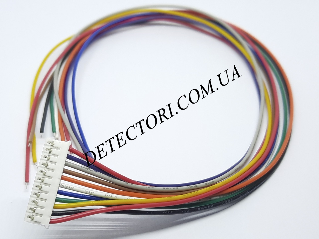 Разъем мама JST PH2.0 11PIN на 11 контактов с проводом 30 см