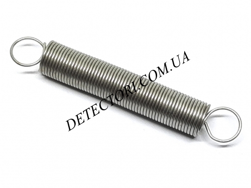 Пружина розтягнення 0.5x6x40 мм з нержавіючої сталі фото 1