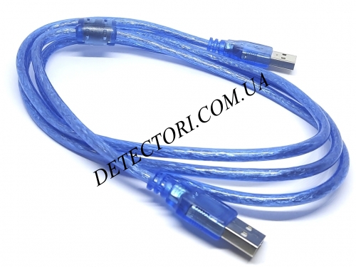 Кабель питания USB-USB штекер-штекер 3м фото 1