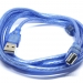 Кабель питания USB-USB гнездо-штекер 3м фото 2