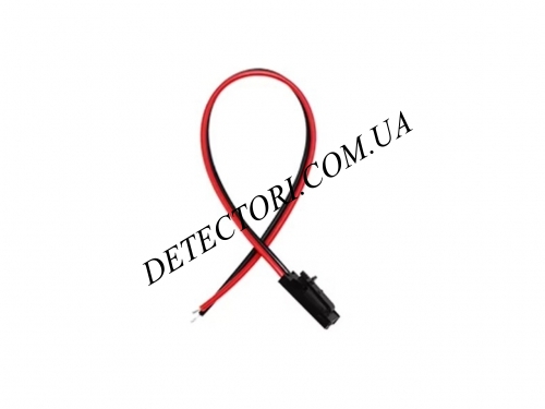 Разъем TJC8 2P гнездо на 2 контакта с проводом 20 см фото 1