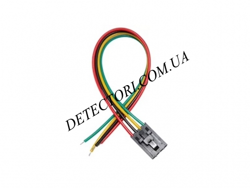 Роз'єм TJC8 4P гніздо на 4 контакти з дротом 10 см фото 1