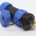 Разъем EKYK SP-21-3P герметичный на 3 контакта IP-68 фото 7