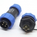 Разъем EKYK SP-21-4P герметичный на 4 контакта IP-68 фото 3