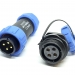 Разъем EKYK SP-21-4P герметичный на 4 контакта IP-68 фото 1