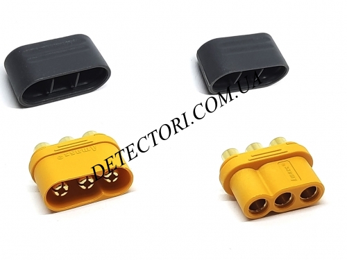 Разъем питания AMASS MR-60 60 А комплект MR60-F+MR60-M с кожухом фото 1